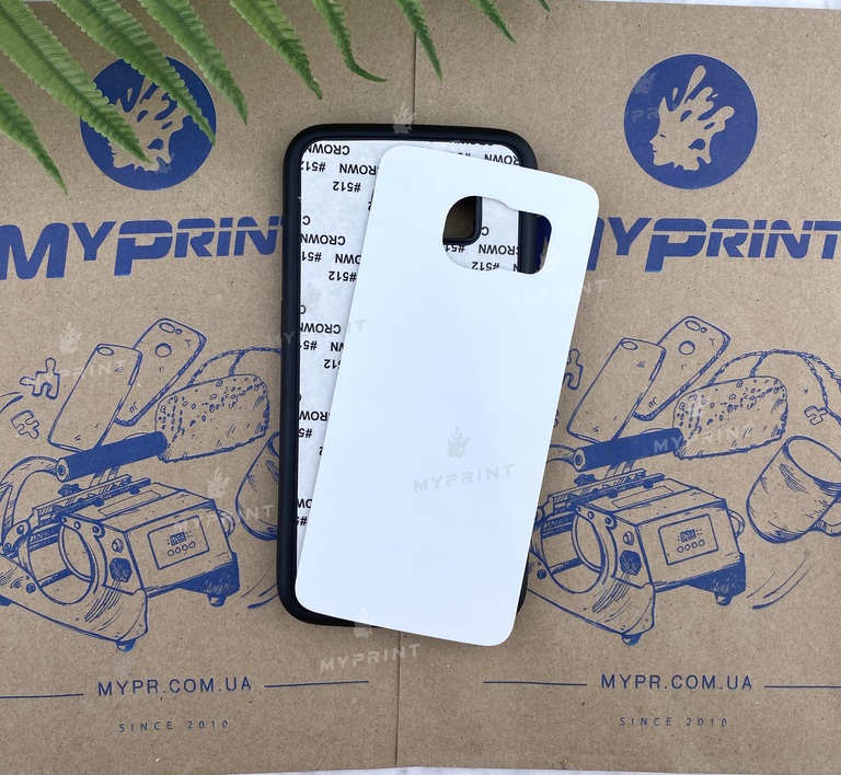 Cover for sublimation 2D silicone (TPU) for Samsung S6 Edge black (3927)  Cover for sublimation 2D silicone (TPU) for Samsung S6 Edge black (3927)