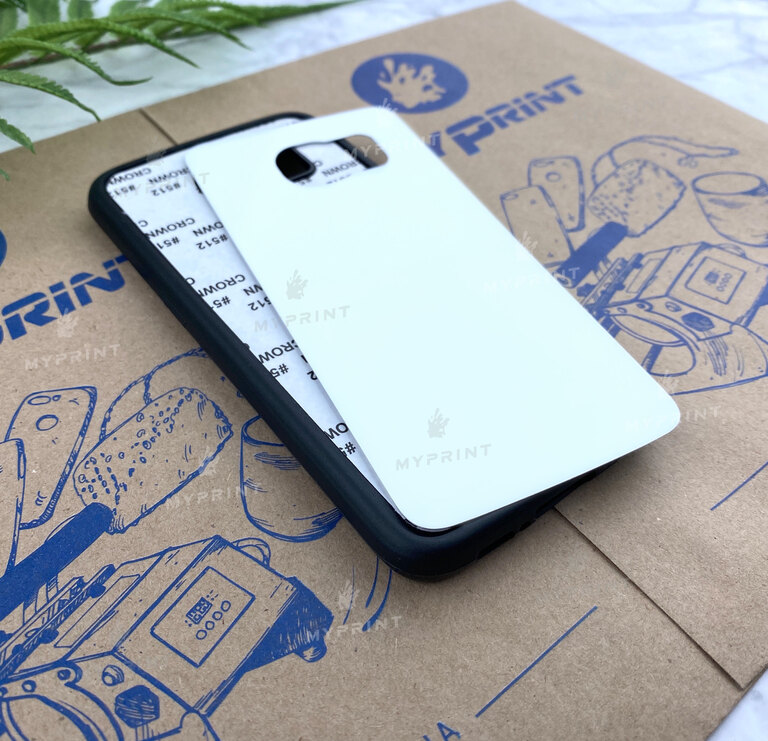Cover for sublimation 2D silicone (TPU) for Samsung S6 Edge black (3927)  Cover for sublimation 2D silicone (TPU) for Samsung S6 Edge black (3927)