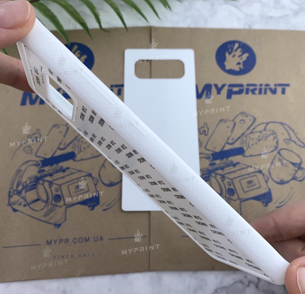 Чехол для сублимации 2D силиконовый (TPU) для Samsung Note 8 белый (4324) - фото 3 Чехол для сублимации 2D силиконовый (TPU) для Samsung Note 8 белый (4324) - фото 3 - Заготовки для сублимации