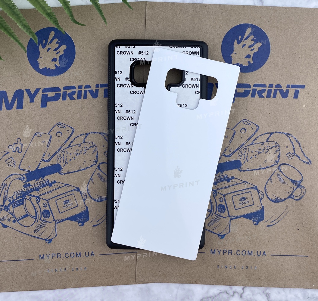 Cover for sublimation 2D silicone (TPU) for Samsung Note 9 black (5397) - фото 1 Cover for sublimation 2D silicone (TPU) for Samsung Note 9 black (5397) - фото 1 - Blanks for sublimation