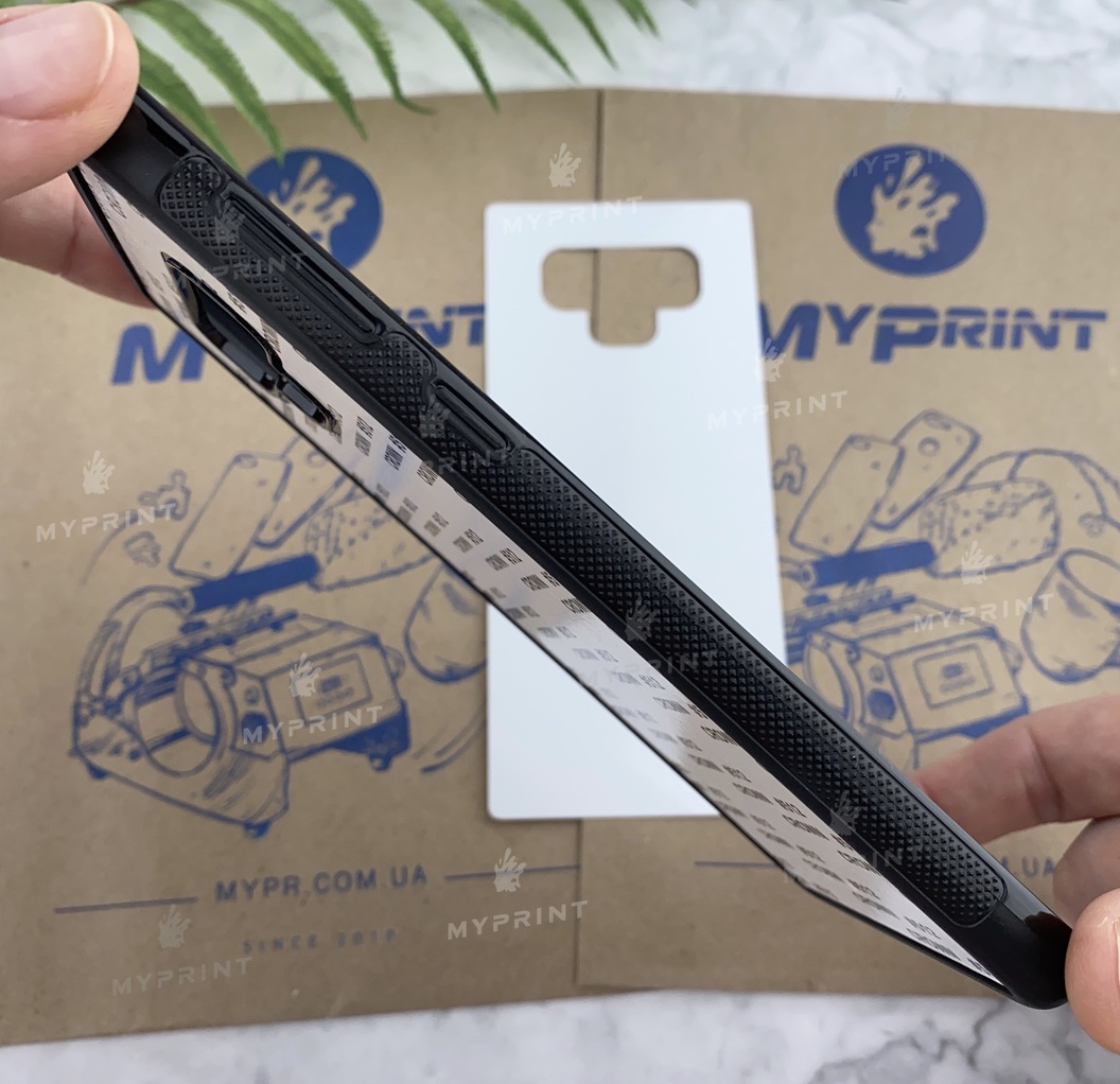 Cover for sublimation 2D silicone (TPU) for Samsung Note 9 black (5397) - фото 3 Cover for sublimation 2D silicone (TPU) for Samsung Note 9 black (5397) - фото 3 - Blanks for sublimation