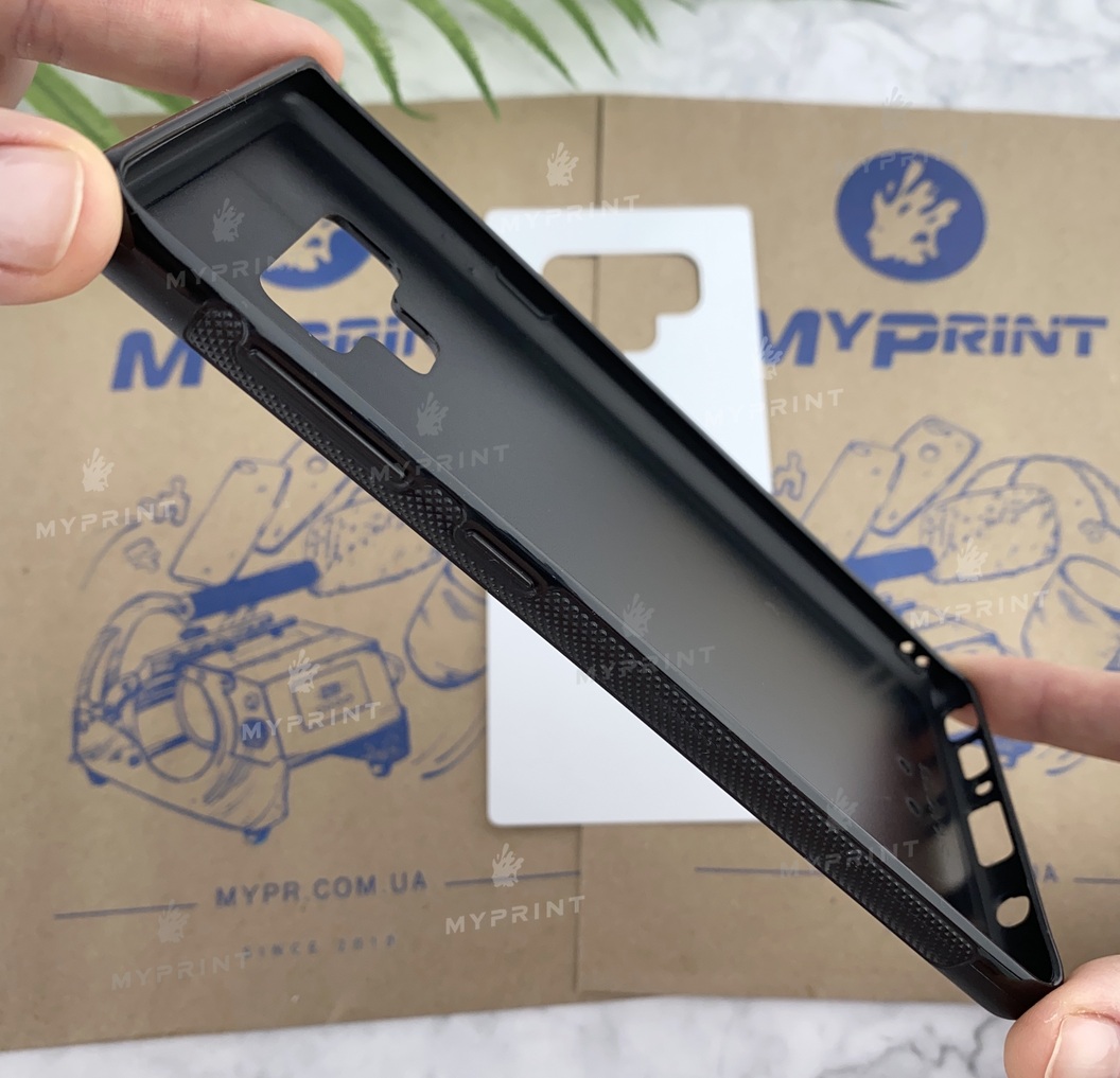 Cover for sublimation 2D silicone (TPU) for Samsung Note 9 black (5397) - фото 4 Cover for sublimation 2D silicone (TPU) for Samsung Note 9 black (5397) - фото 4 - Blanks for sublimation