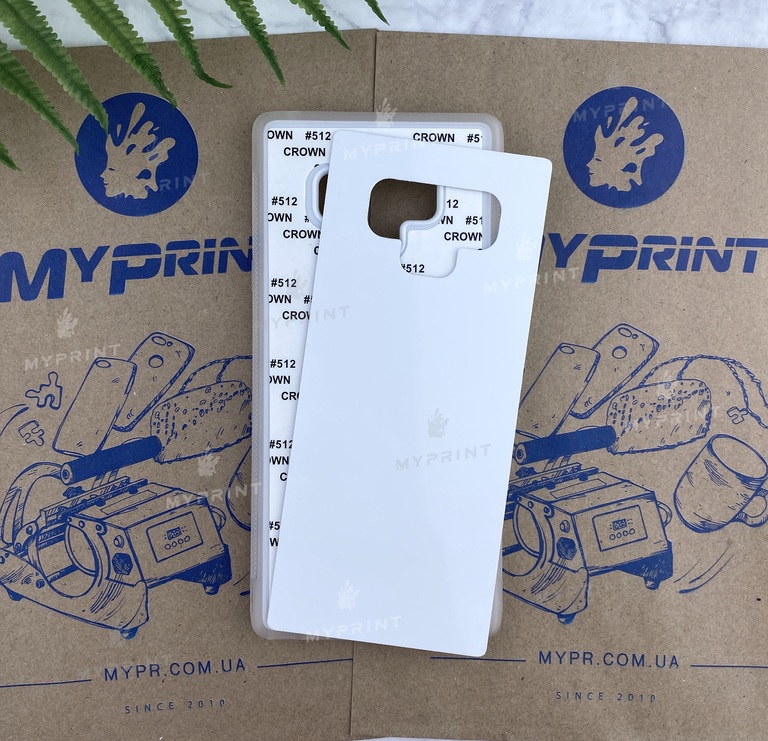 Cover for sublimation 2D silicone (TPU) for Samsung Note 9 transparent (5398)  Cover for sublimation 2D silicone (TPU) for Samsung Note 9 transparent (5398)