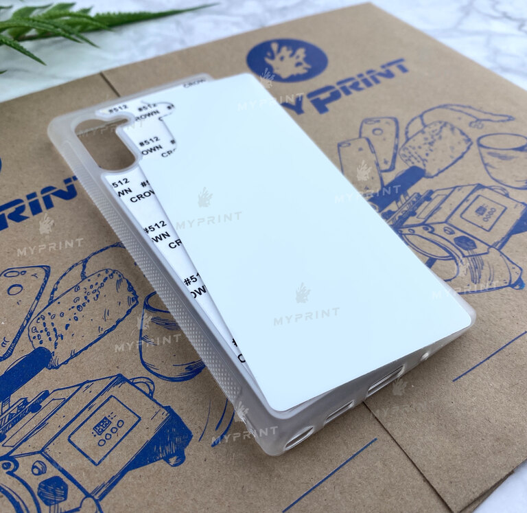 Чохол для сублімації 2D силіконовий (TPU) для Samsung Note 10 прозорий (6011)  Чохол для сублімації 2D силіконовий (TPU) для Samsung Note 10 прозорий (6011)