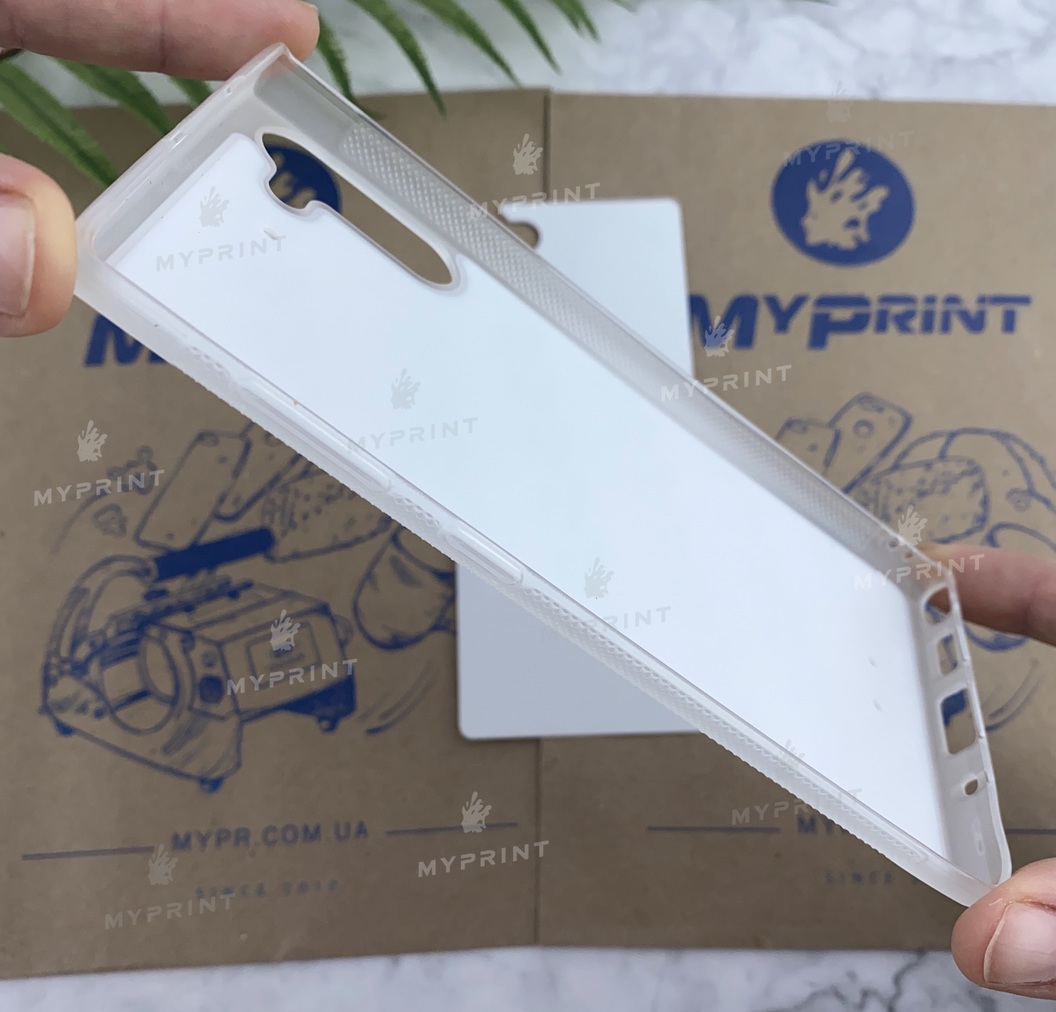 Чехол для сублимации 2D силиконовый (TPU) для Samsung Note 10 прозрачный (6011) - фото 4 Чехол для сублимации 2D силиконовый (TPU) для Samsung Note 10 прозрачный (6011) - фото 4 - Заготовки для сублимации