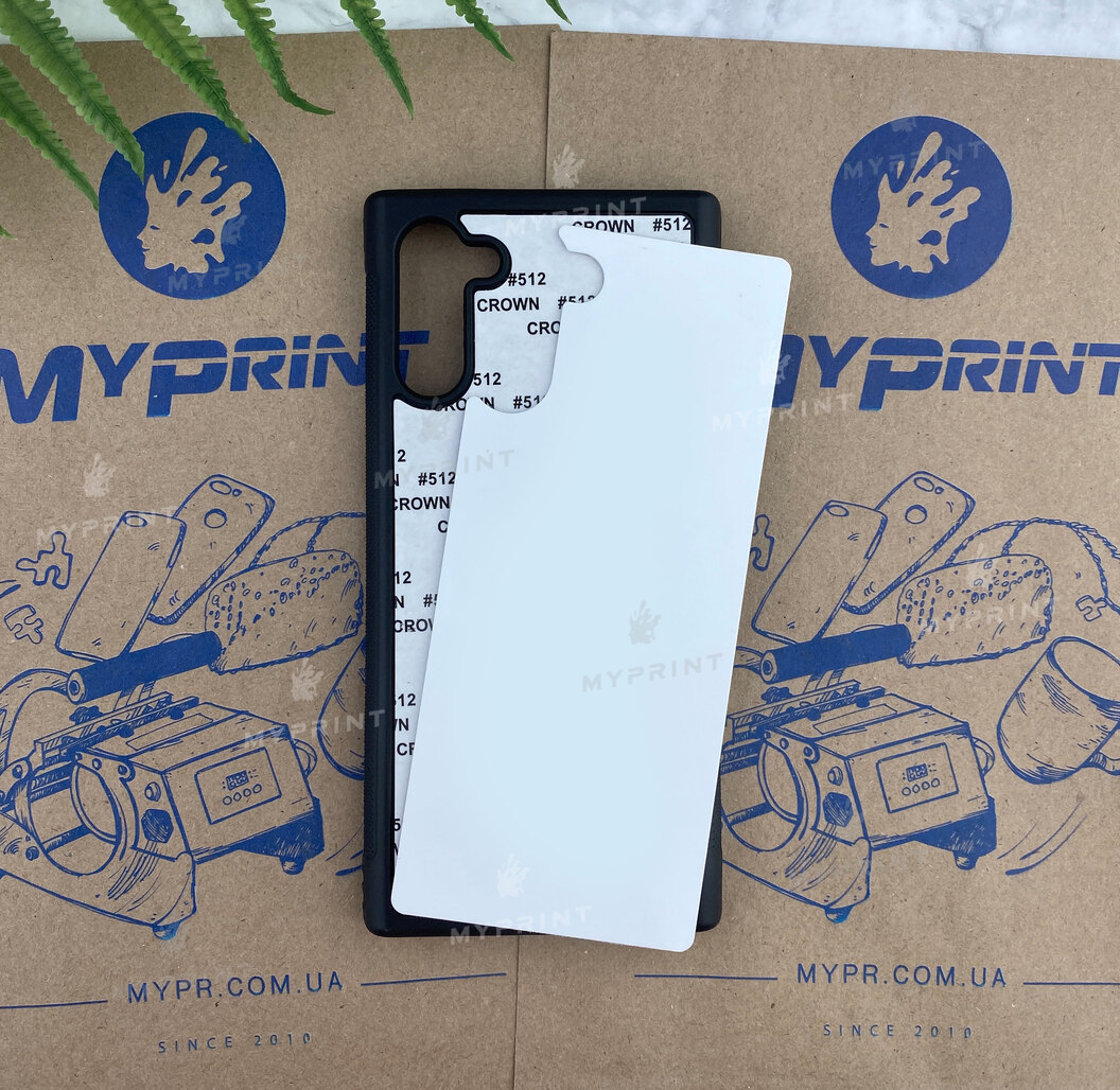 Чехол для сублимации 2D силиконовый (TPU) для Samsung Note 10 черный (6012) - фото 1 Чехол для сублимации 2D силиконовый (TPU) для Samsung Note 10 черный (6012) - фото 1 - Заготовки для сублимации