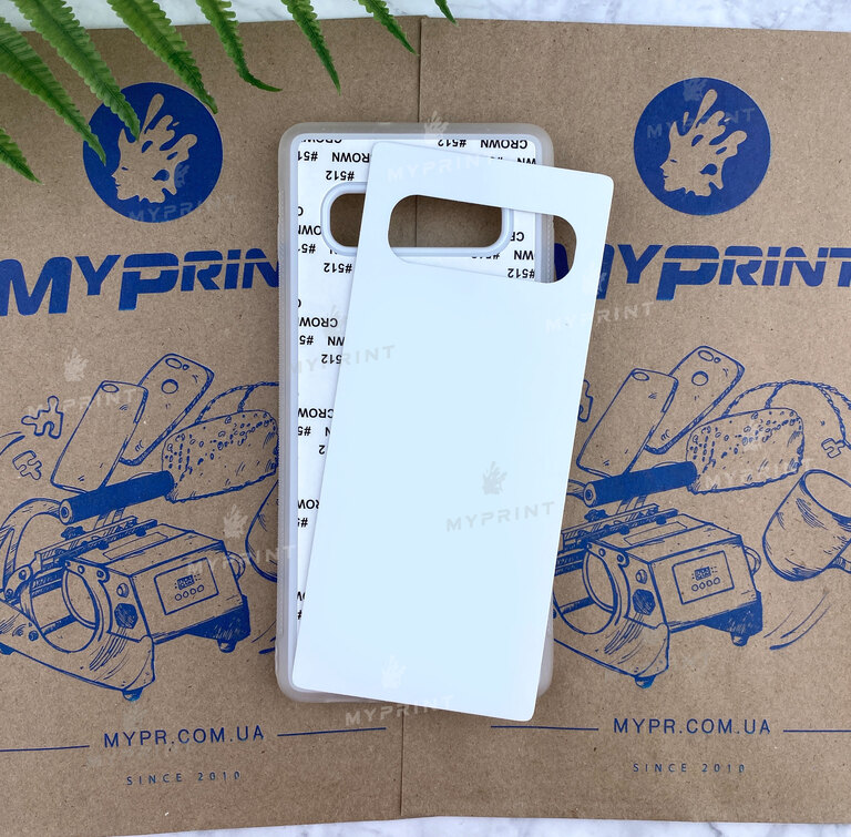 Cover for sublimation 2D silicone (TPU) for Samsung S10 Plus transparent (5406)  Cover for sublimation 2D silicone (TPU) for Samsung S10 Plus transparent (5406)