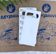 Cover for sublimation 2D silicone (TPU) for Samsung S10 Plus white (5404) - фото 1 Cover for sublimation 2D silicone (TPU) for Samsung S10 Plus white (5404) - фото 1 - Blanks for sublimation