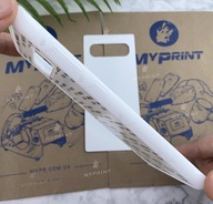 Cover for sublimation 2D silicone (TPU) for Samsung S10 Plus white (5404) - фото 3 Cover for sublimation 2D silicone (TPU) for Samsung S10 Plus white (5404) - фото 3 - Blanks for sublimation