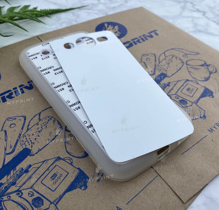 Чохол для сублімації 2D силіконовий (TPU) для Samsung Mega 5.8 Прозорий (3653) 