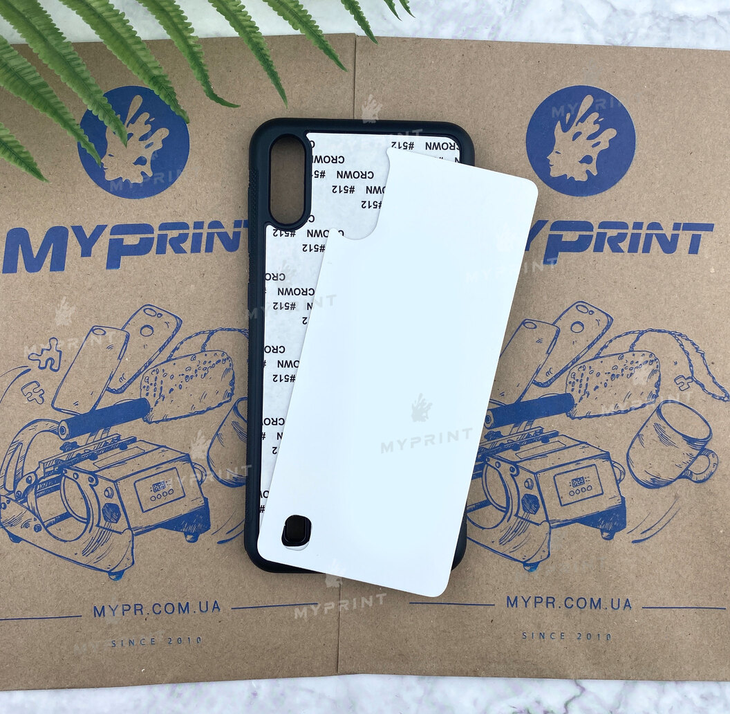 Cover for sublimation 2D silicone (TPU) for Samsung M10 black (5386) - фото 1 Cover for sublimation 2D silicone (TPU) for Samsung M10 black (5386) - фото 1 - Blanks for sublimation
