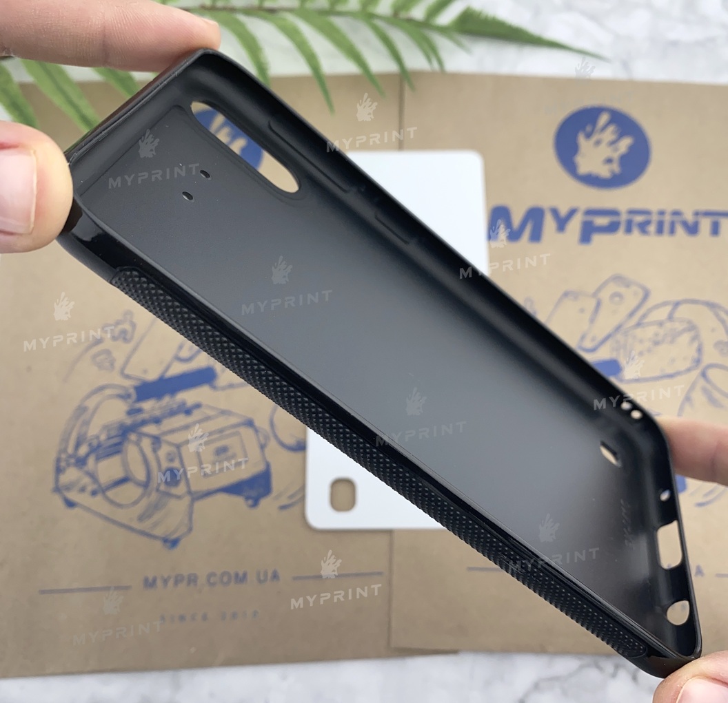 Cover for sublimation 2D silicone (TPU) for Samsung M10 black (5386) - фото 4 Cover for sublimation 2D silicone (TPU) for Samsung M10 black (5386) - фото 4 - Blanks for sublimation