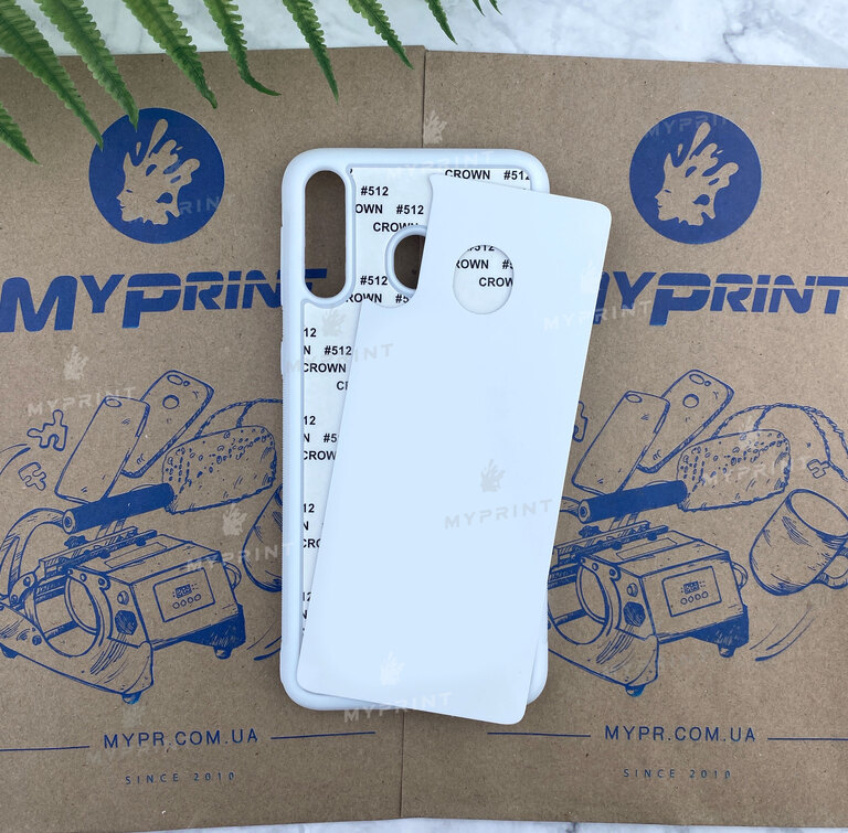 Чохол для сублімації 2D силіконовий (TPU) для Samsung M30 / A40s білий (5392)  Чохол для сублімації 2D силіконовий (TPU) для Samsung M30 / A40s білий (5392)