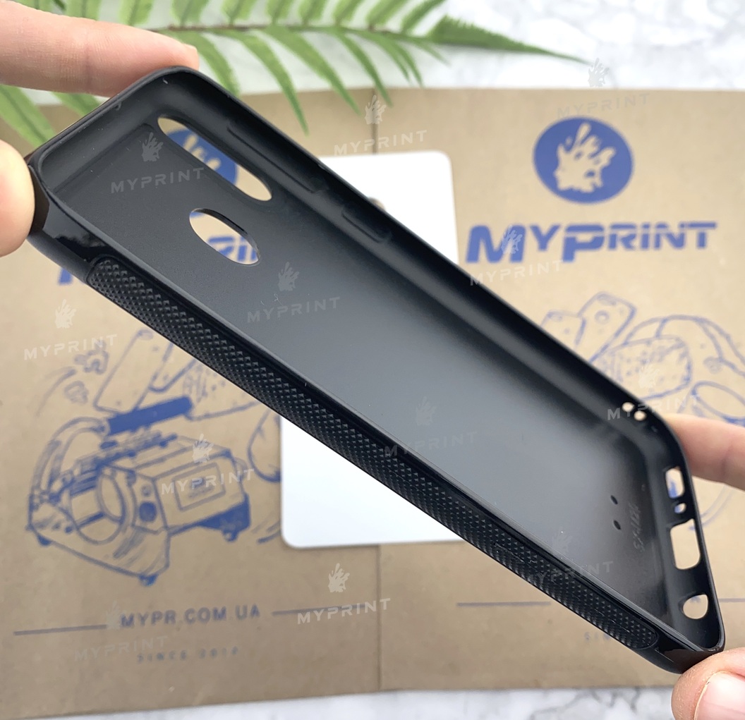 Cover for sublimation 2D silicone (TPU) for Samsung M20 black (5389) - фото 4 Cover for sublimation 2D silicone (TPU) for Samsung M20 black (5389) - фото 4 - Blanks for sublimation