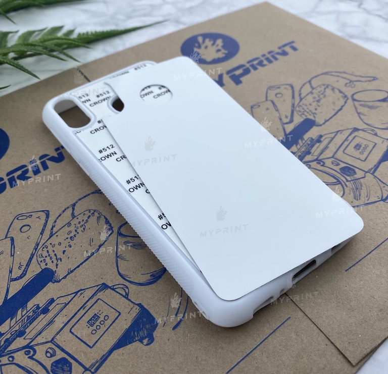 Чехол для сублимации 2D силиконовый (TPU) для Samsung M20 белый (5388)  Чехол для сублимации 2D силиконовый (TPU) для Samsung M20 белый (5388)