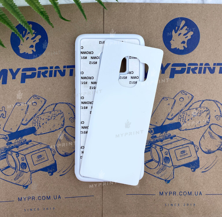 Чохол для сублімації 2D силіконовий (TPU) для Samsung S9 білий (4296)  Чохол для сублімації 2D силіконовий (TPU) для Samsung S9 білий (4296)