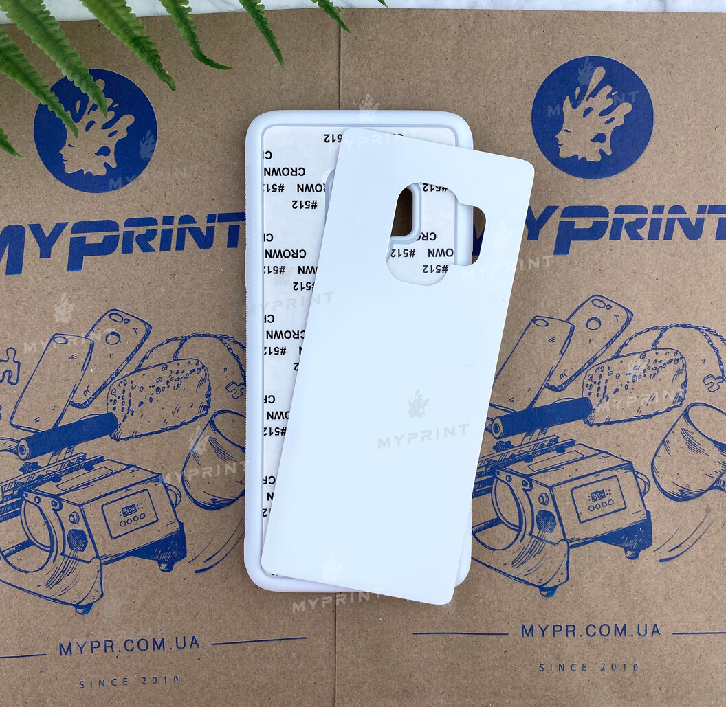 Чехол для сублимации 2D силиконовый (TPU) для Samsung S9 белый (4296) - фото 1 Чехол для сублимации 2D силиконовый (TPU) для Samsung S9 белый (4296) - фото 1 - Заготовки для сублимации