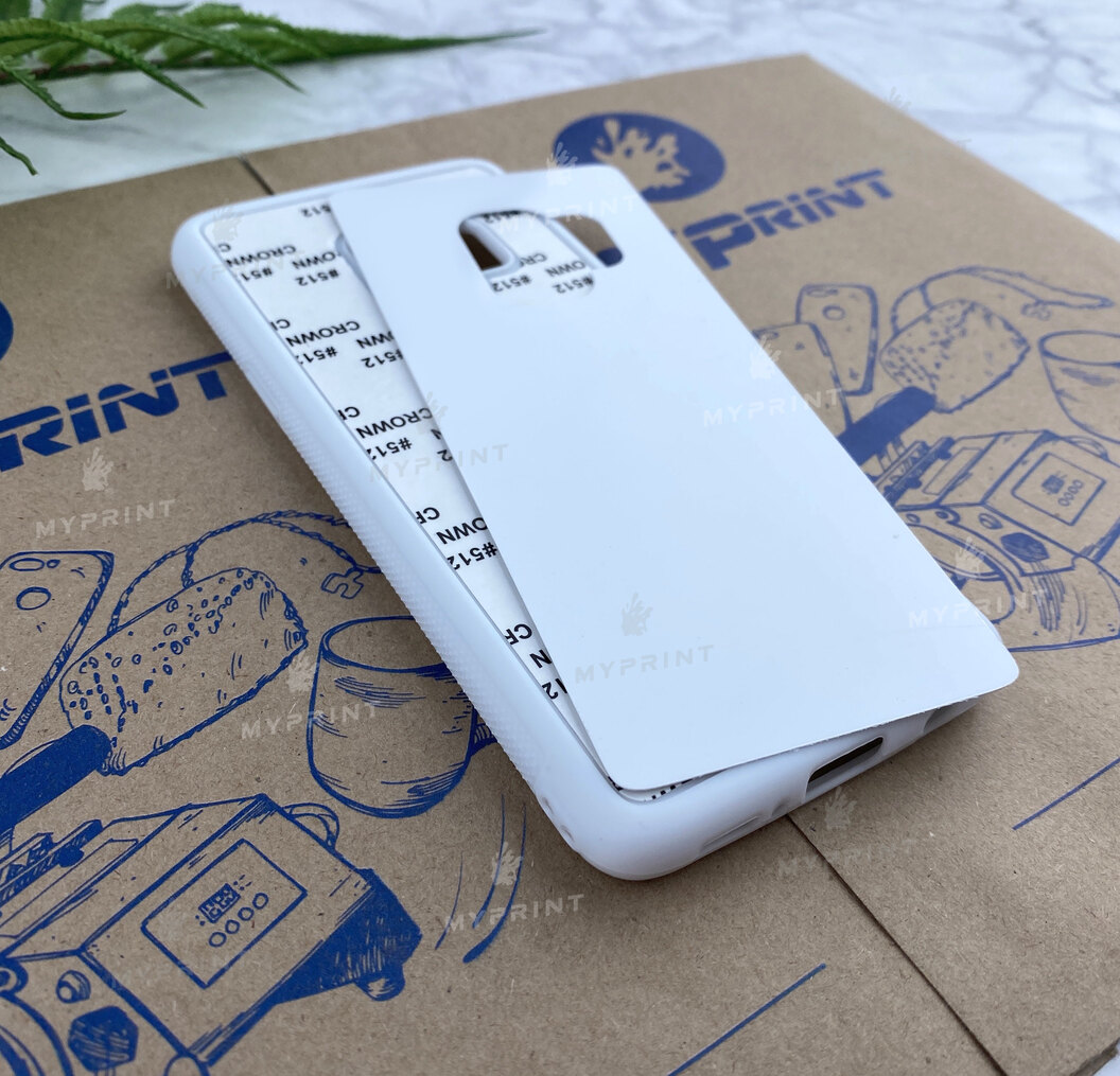 Чехол для сублимации 2D силиконовый (TPU) для Samsung S9 белый (4296) - фото 2 Чехол для сублимации 2D силиконовый (TPU) для Samsung S9 белый (4296) - фото 2 - Заготовки для сублимации