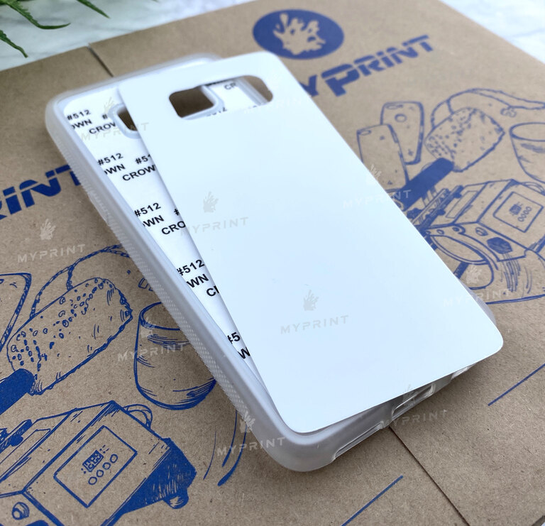 Чехол для сублимации 2D силиконовый (TPU) для Samsung S8 прозрачный (4151)  Чехол для сублимации 2D силиконовый (TPU) для Samsung S8 прозрачный (4151)