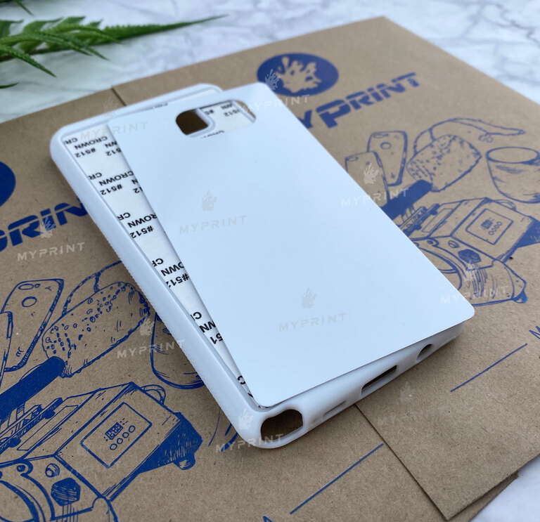 Чехол для сублимации 2D силиконовый (TPU) для Samsung Note 5 белый (3853)  Чехол для сублимации 2D силиконовый (TPU) для Samsung Note 5 белый (3853)