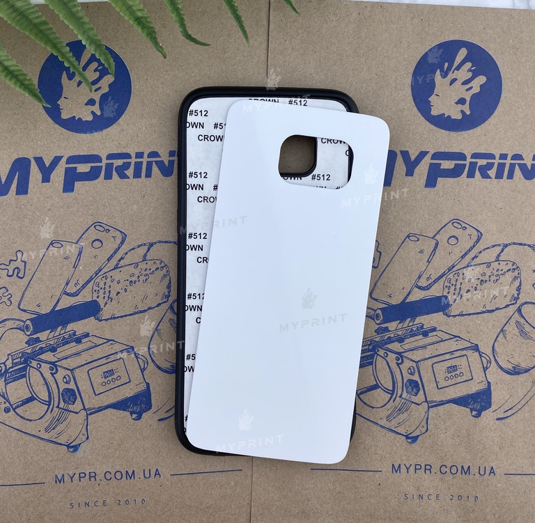 Чехол для сублимации 2D силиконовый (TPU) для Samsung S7 Edge черный (3846)  Чехол для сублимации 2D силиконовый (TPU) для Samsung S7 Edge черный (3846)