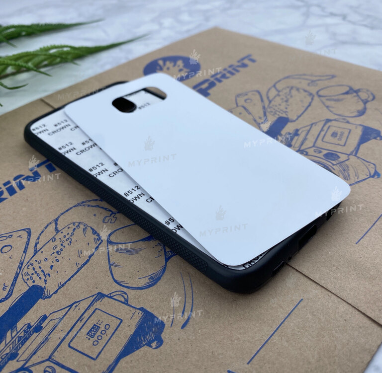 Чехол для сублимации 2D силиконовый (TPU) для Samsung S7 Edge черный (3846)  Чехол для сублимации 2D силиконовый (TPU) для Samsung S7 Edge черный (3846)