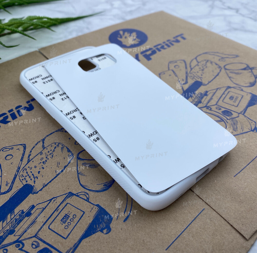 Чехол для сублимации 2D силиконовый (TPU) для Samsung S7 Edge белый (3845) - фото 2 Чехол для сублимации 2D силиконовый (TPU) для Samsung S7 Edge белый (3845) - фото 2 - Заготовки для сублимации