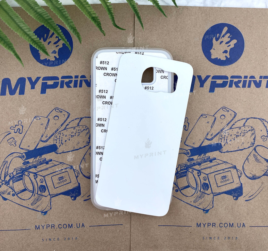Cover for sublimation 2D silicone (TPU) for Samsung S6 Transparent (3690) - фото 1 Cover for sublimation 2D silicone (TPU) for Samsung S6 Transparent (3690) - фото 1 - Blanks for sublimation