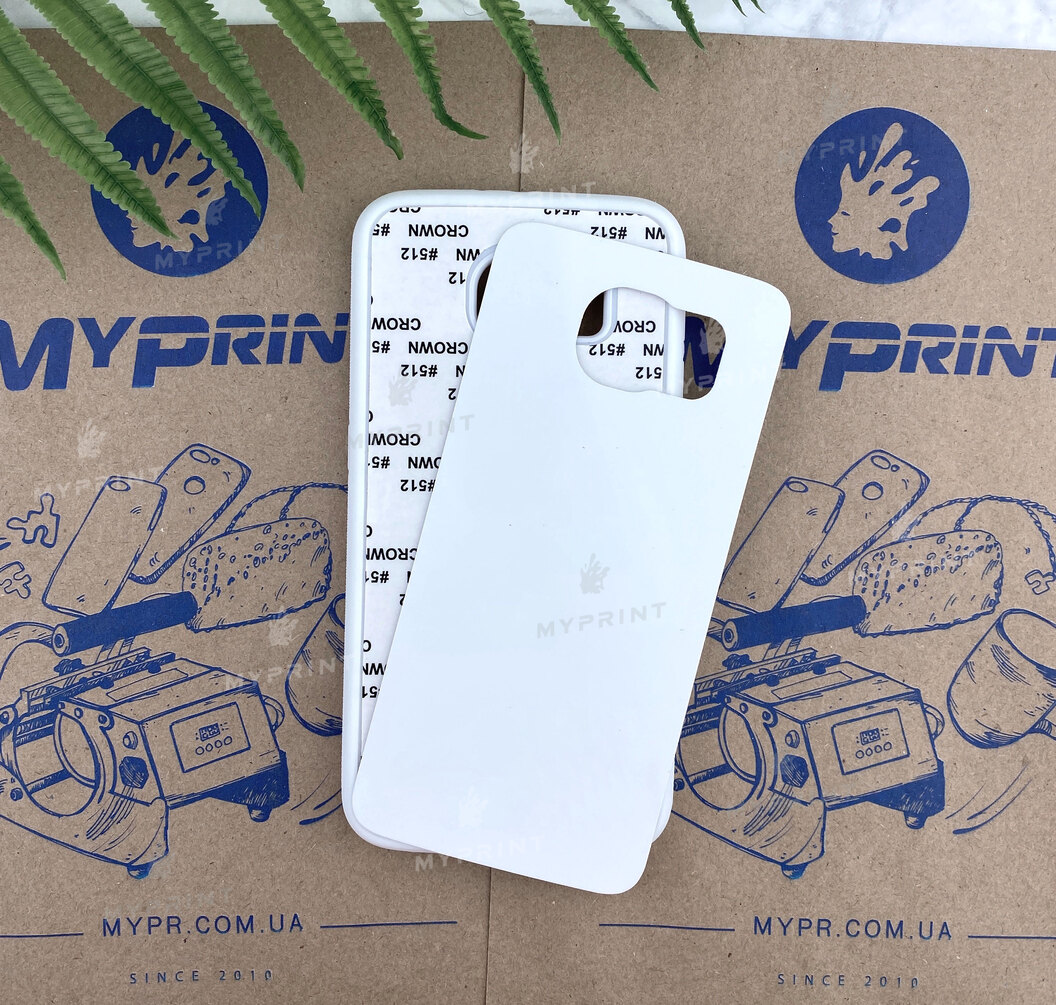 Чехол для сублимации 2D силиконовый (TPU) для Samsung S6 Белый (3689) - фото 1 Чехол для сублимации 2D силиконовый (TPU) для Samsung S6 Белый (3689) - фото 1 - Заготовки для сублимации