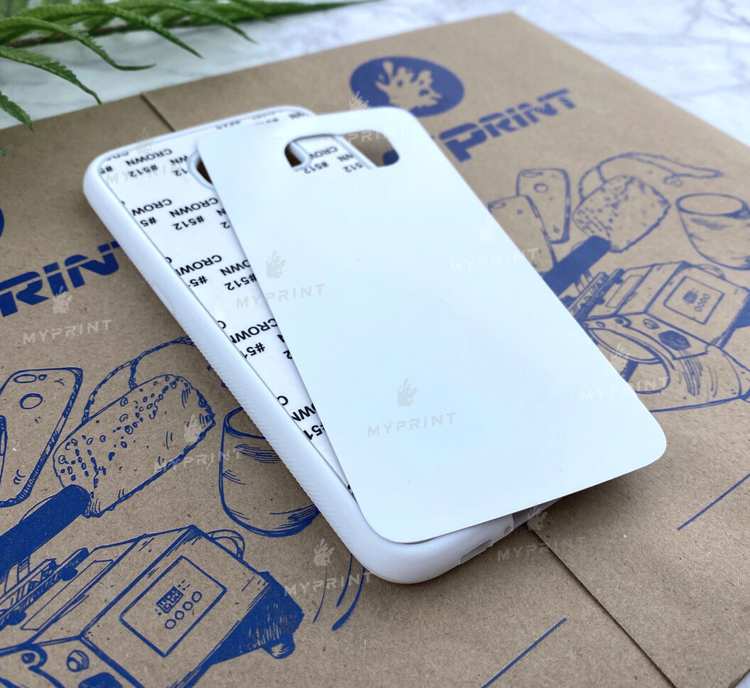 Чехол для сублимации 2D силиконовый (TPU) для Samsung S6 Белый (3689) - фото 2 Чехол для сублимации 2D силиконовый (TPU) для Samsung S6 Белый (3689) - фото 2 - Заготовки для сублимации