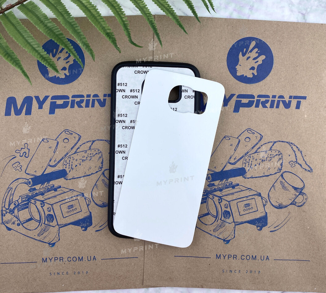 Cover for sublimation 2D silicone (TPU) for Samsung S6 Black (3688) - фото 1 Cover for sublimation 2D silicone (TPU) for Samsung S6 Black (3688) - фото 1 - Blanks for sublimation