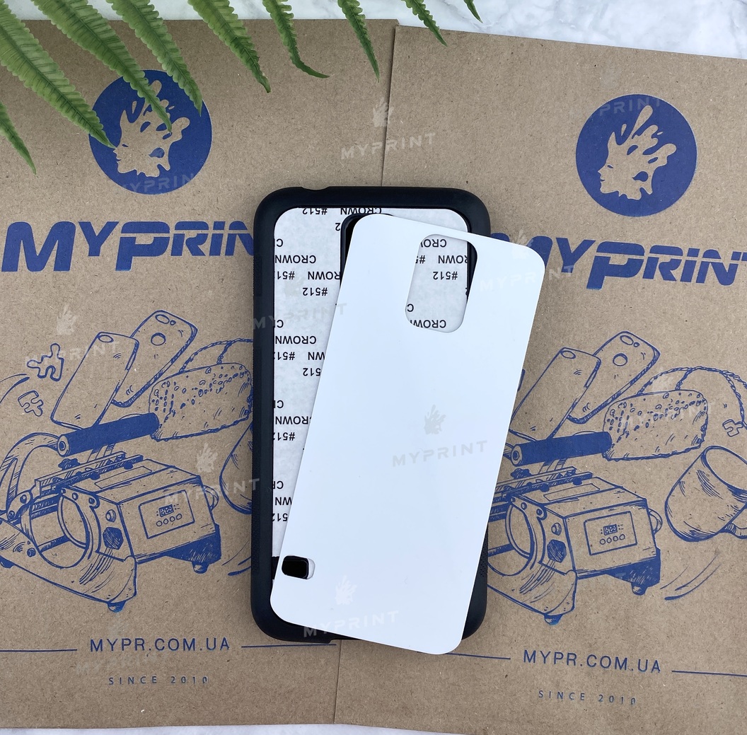 Cover for sublimation 2D silicone (TPU) for Samsung S5 Black (3686) - фото 1 Cover for sublimation 2D silicone (TPU) for Samsung S5 Black (3686) - фото 1 - Blanks for sublimation