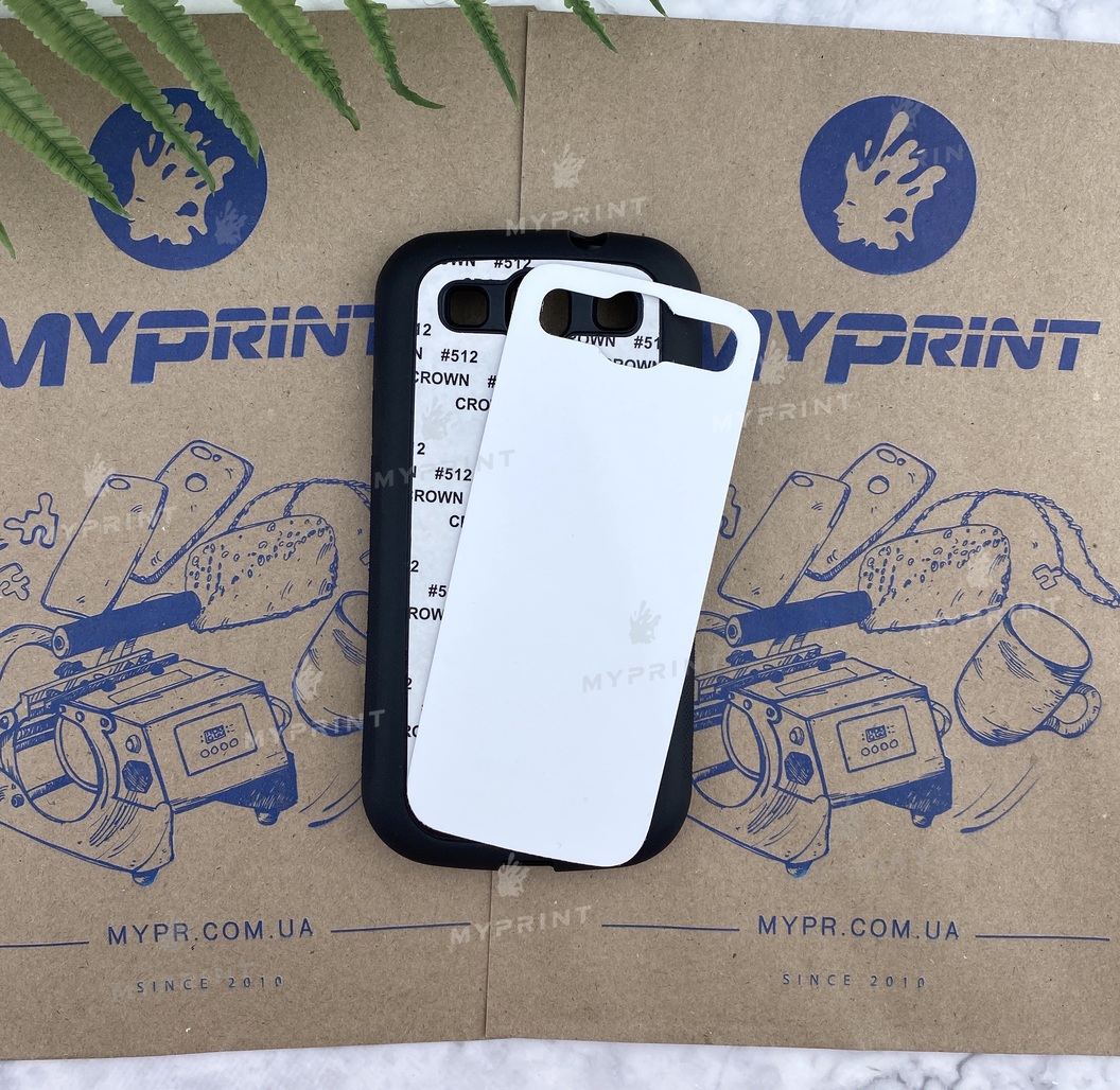 Cover for sublimation 2D silicone (TPU) for Samsung S3 Black (3670) - фото 1 Cover for sublimation 2D silicone (TPU) for Samsung S3 Black (3670) - фото 1 - Blanks for sublimation