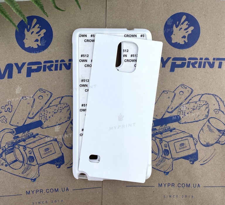 Cover for sublimation 2D silicone (TPU) for Samsung Note 4 White (3667)  Cover for sublimation 2D silicone (TPU) for Samsung Note 4 White (3667)