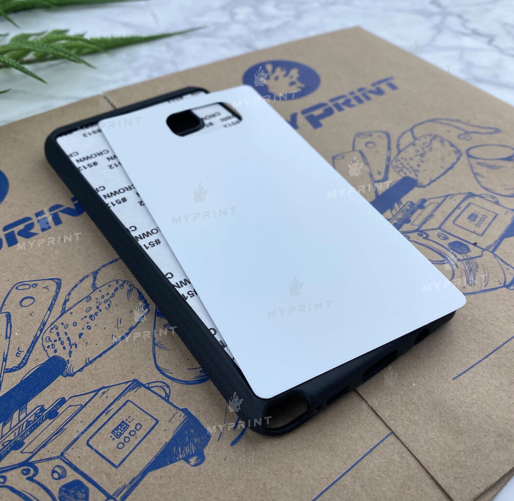 Cover for sublimation 2D silicone (TPU) for Samsung Note 5 black (3854) - фото 2 Cover for sublimation 2D silicone (TPU) for Samsung Note 5 black (3854) - фото 2 - Blanks for sublimation