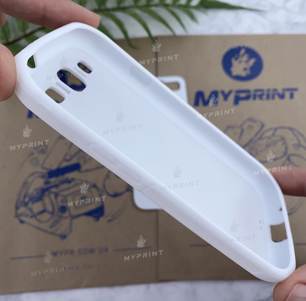Чехол для сублимации 2D силиконовый (TPU) для Samsung S3 Белый (3671) - фото 4 Чехол для сублимации 2D силиконовый (TPU) для Samsung S3 Белый (3671) - фото 4 - Заготовки для сублимации
