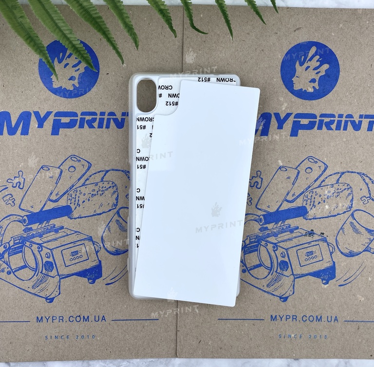 Cover for sublimation 2D silicone (TPU) for Sony Xperia X transparent (3978)  Cover for sublimation 2D silicone (TPU) for Sony Xperia X transparent (3978)