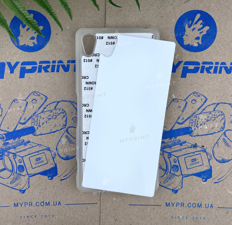 Чохол для сублімації 2D силіконовий (TPU) для Sony Xperia Z2 Прозорий (3706) 