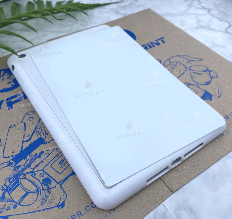 Чохол для сублімації 2D силіконовий (TPU) для iPad mini 1/2 Білий (3605) 