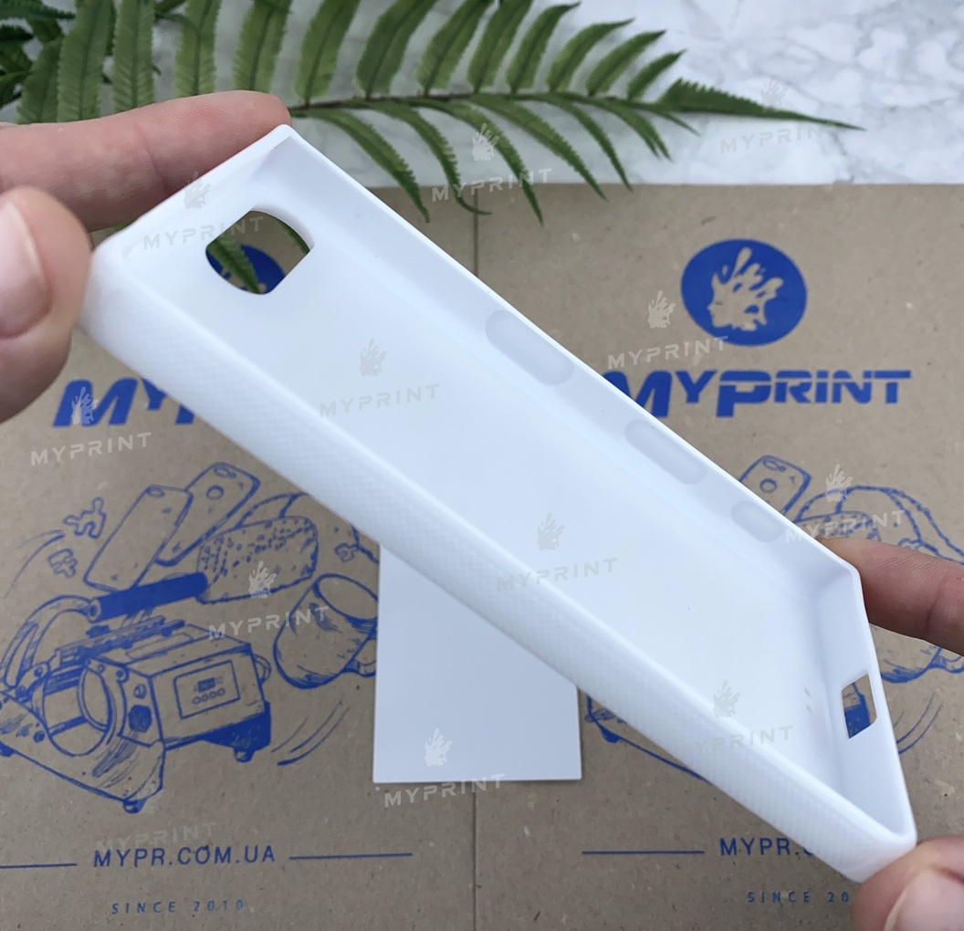 Чехол для сублимации 2D силиконовый (TPU) для Sony Xperia Х compact белый (3961) - фото 4 Чехол для сублимации 2D силиконовый (TPU) для Sony Xperia Х compact белый (3961) - фото 4 - Заготовки для сублимации