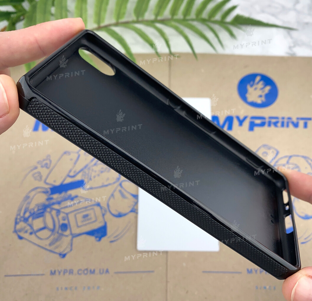 Чехол для сублимации 2D силиконовый (TPU) для Sony Xperia ХА черный (3966) - фото 4 Чехол для сублимации 2D силиконовый (TPU) для Sony Xperia ХА черный (3966) - фото 4 - Заготовки для сублимации