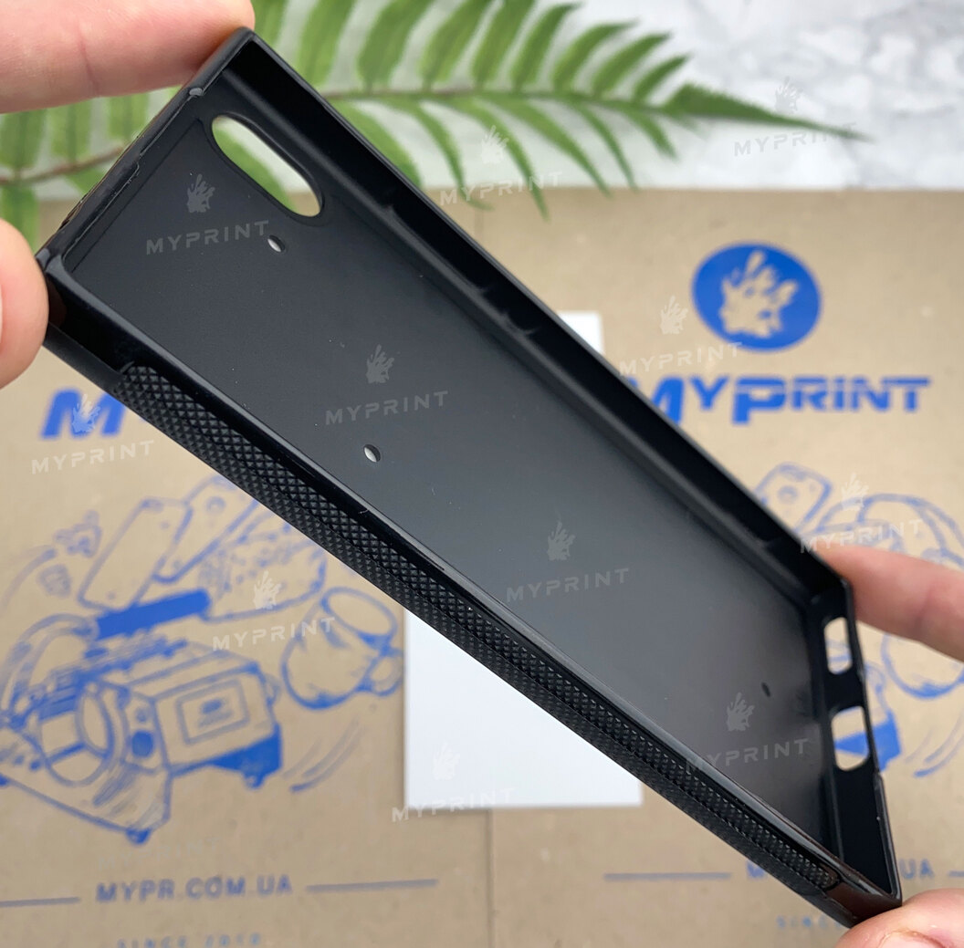 Чехол для сублимации 2D силиконовый (TPU) для Sony Xperia ХА1 черный (2427) - фото 4 Чехол для сублимации 2D силиконовый (TPU) для Sony Xperia ХА1 черный (2427) - фото 4 - Заготовки для сублимации