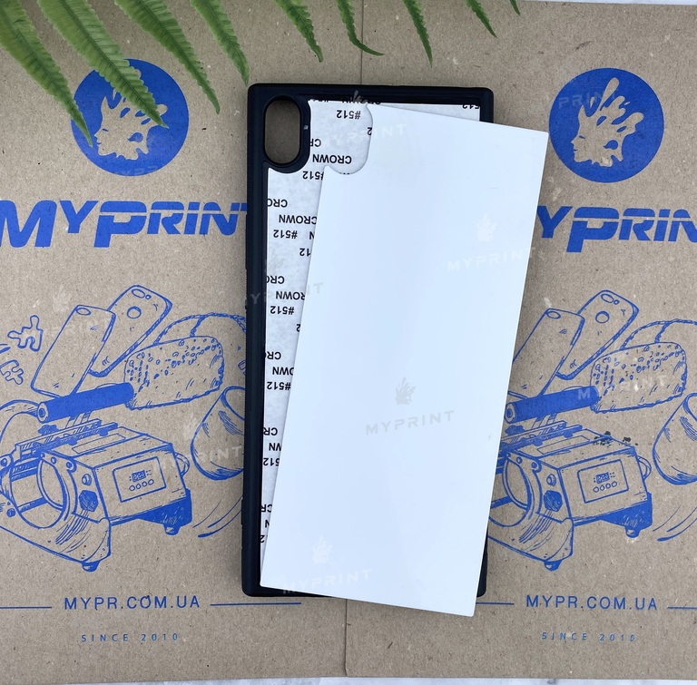 Чохол для сублімації 2D силіконовий (TPU) для Sony Xperia ХА1 Ultra чорний (2428) 