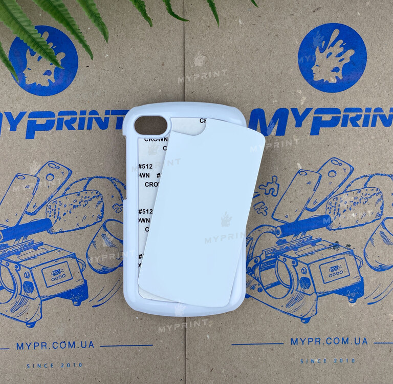 Cover for sublimation 2D plastic (PC) for BlackBerry Q10 white (3111)  Cover for sublimation 2D plastic (PC) for BlackBerry Q10 white (3111)