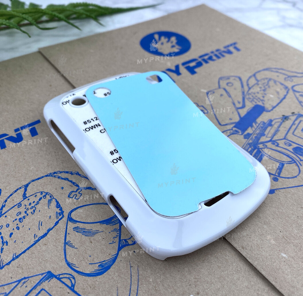 Cover for sublimation 2D plastic (PC) for BlackBerry 9900 white (3119) - фото 2 Cover for sublimation 2D plastic (PC) for BlackBerry 9900 white (3119) - фото 2 - Blanks for sublimation