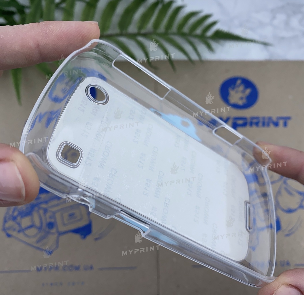 Cover for sublimation 2D plastic (PC) for BlackBerry 9900 transparent (3120) - фото 4 Cover for sublimation 2D plastic (PC) for BlackBerry 9900 transparent (3120) - фото 4 - Blanks for sublimation