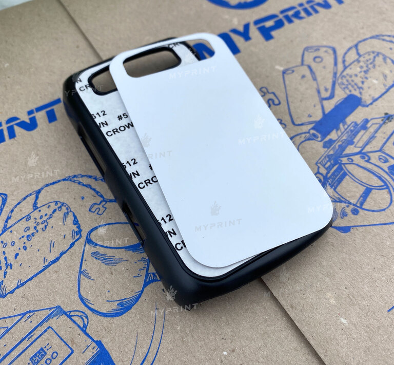 Cover for sublimation 2D plastic (PC) for BlackBerry 9700 black (3122)  Cover for sublimation 2D plastic (PC) for BlackBerry 9700 black (3122)