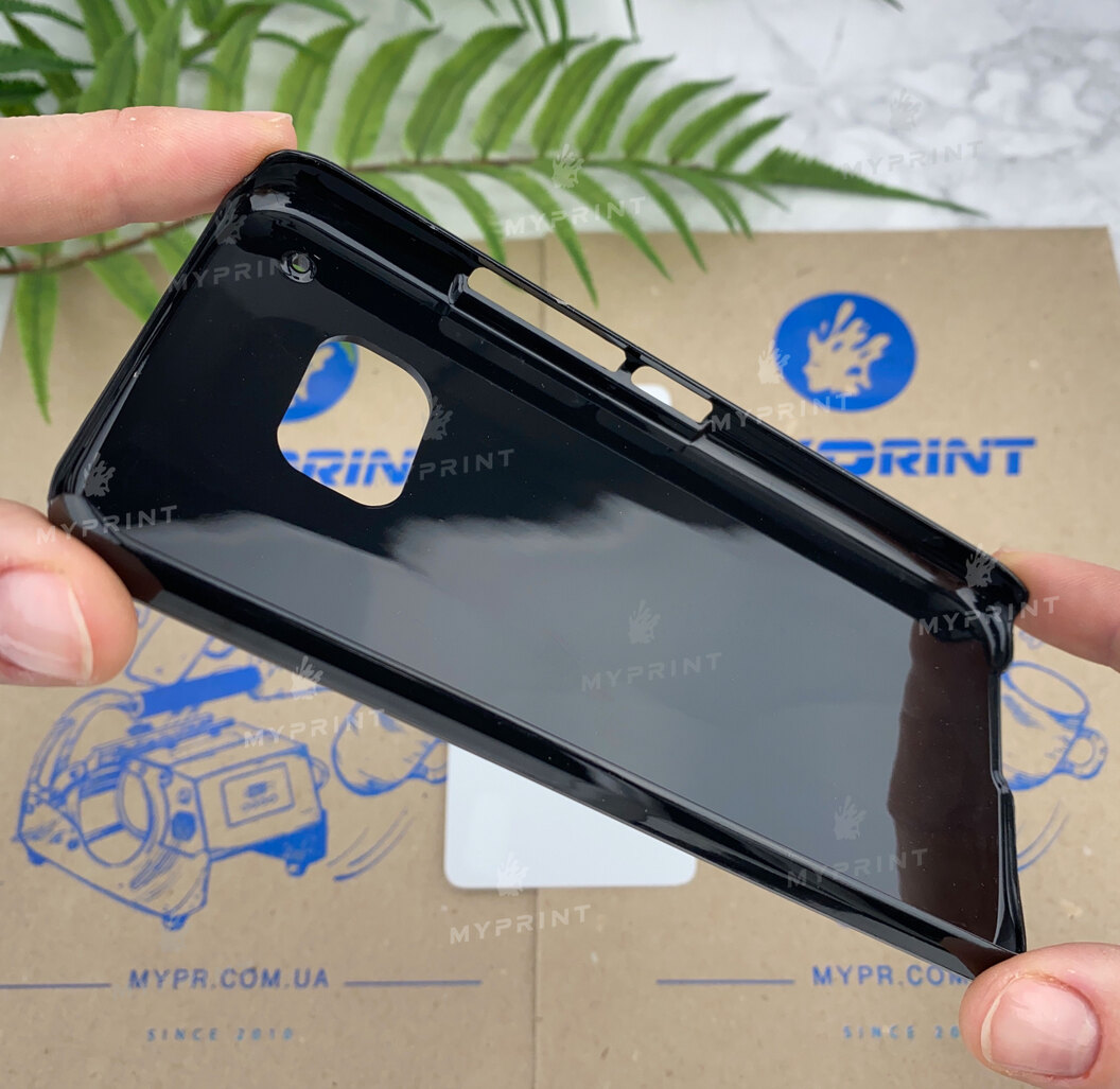 Чохол для сублімації 2D пластиковий (PC) для HTC One M9 чорний (3142) - фото 4 Чохол для сублімації 2D пластиковий (PC) для HTC One M9 чорний (3142) - фото 4 - Заготовки для сублімації