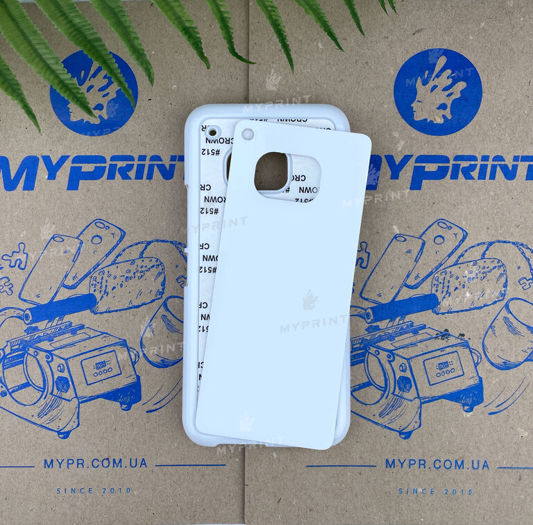 Чохол для сублімації 2D пластиковий (PC) для HTC One M9 білий (3143) 