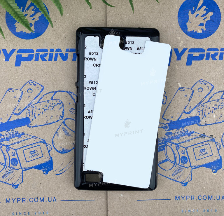 Cover for sublimation 2D plastic (PC) for Huawei Honor 3C black (3174)  Cover for sublimation 2D plastic (PC) for Huawei Honor 3C black (3174)